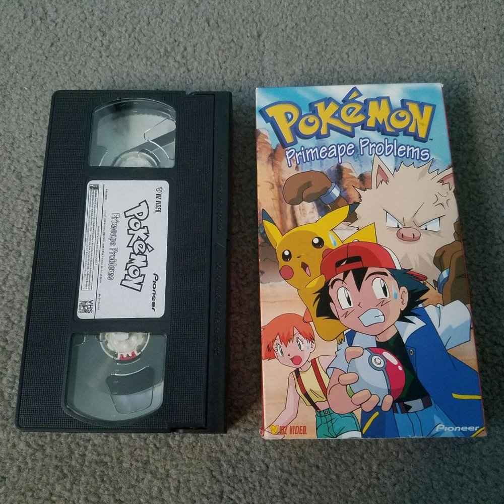Pokemon Primape Problems VHS Tape